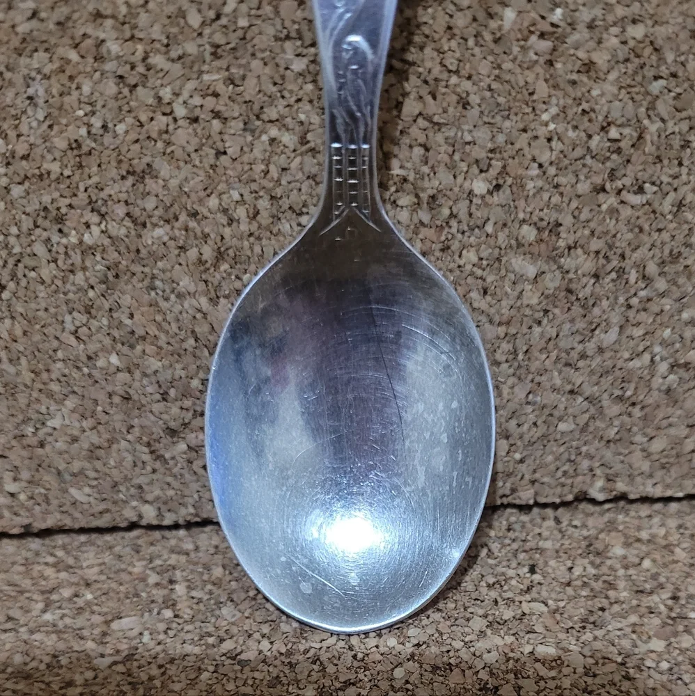 Vintage William Rogers Birth Record Spoon • Jason Feb 21, 1976
